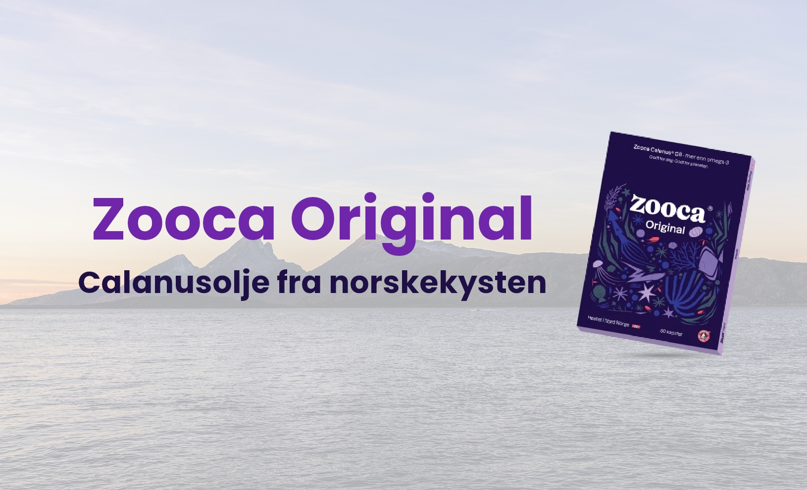 Zooca Original: norsk omega-3 fra raudåte